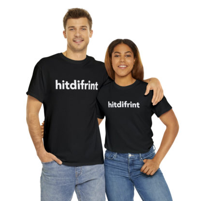 Hitdifrint Original Unisex Mens Womens Tee Shirt