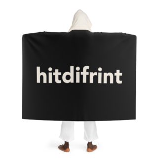 Hitdifrint Hooded Sherpa Blanket